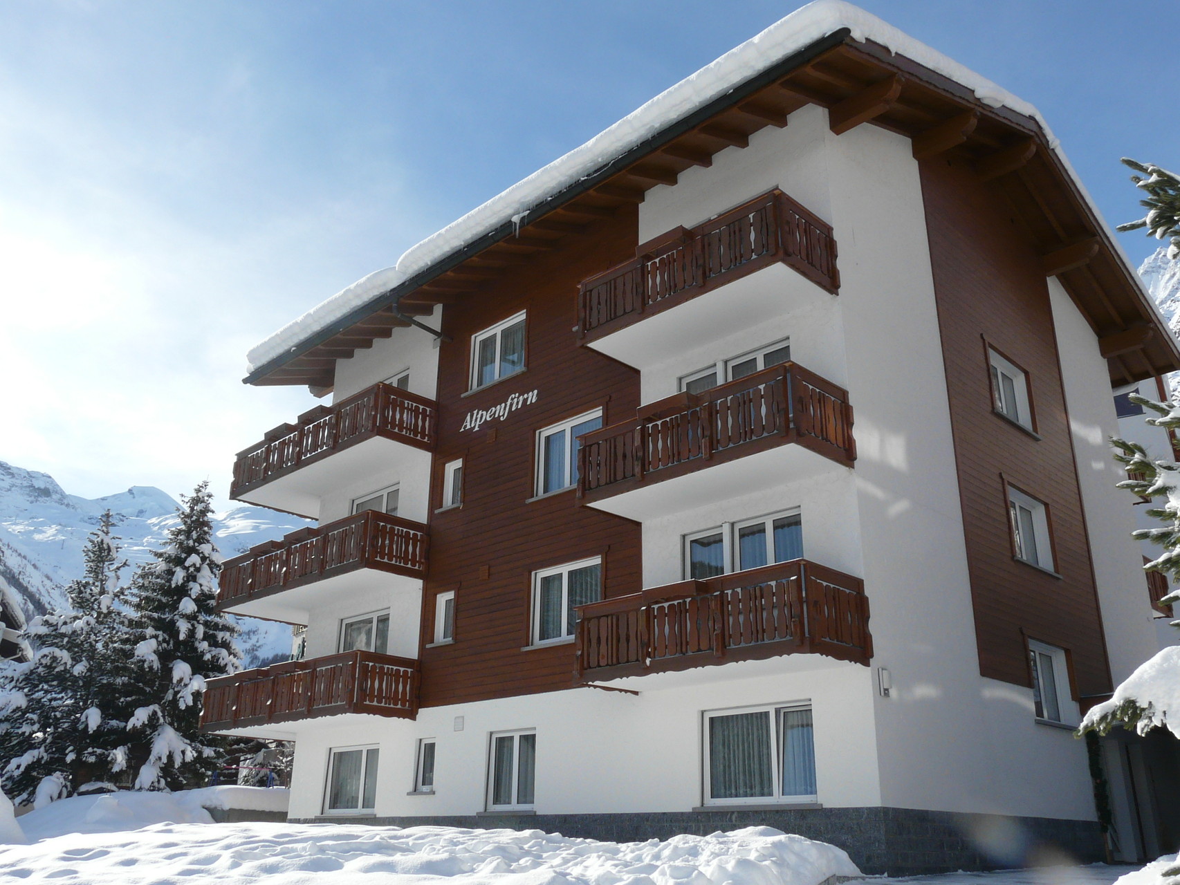 The "Alpenfirn" in Winter