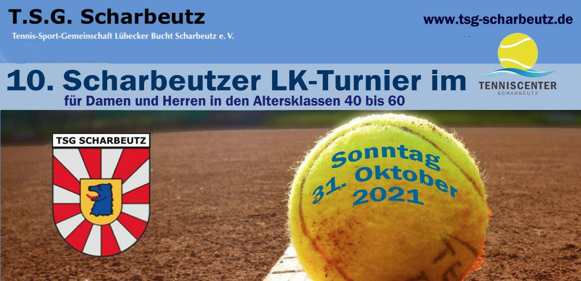 10. Scharbeutzer LK-Tagesturnier am 31. Okt. 2021