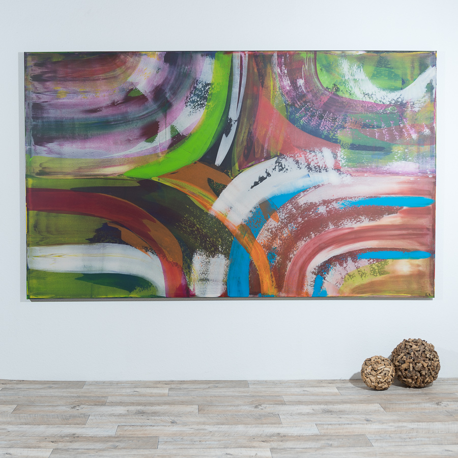 #31 auf dem richtigen Weg      150 x 250cm