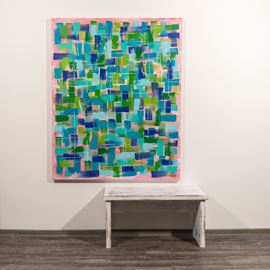 # 67  kalt auf warm                  150 x 120cm