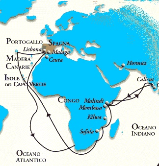 Vasco da Gama - Primo Viaggio in India