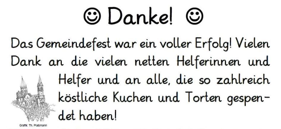 Ökumenisches Gemeindefest