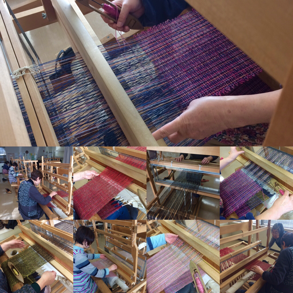 手づくり村 ホームスパン体験 Michinoku Akanekai ページ