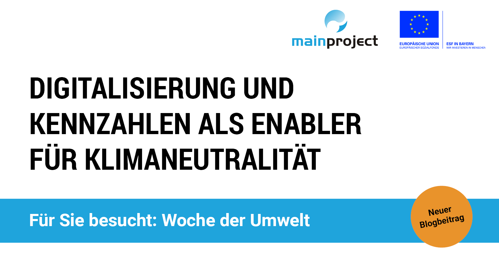 Für Sie besucht: Digitalisierung und Kennzahlen als Enabler für Klimaneutralität