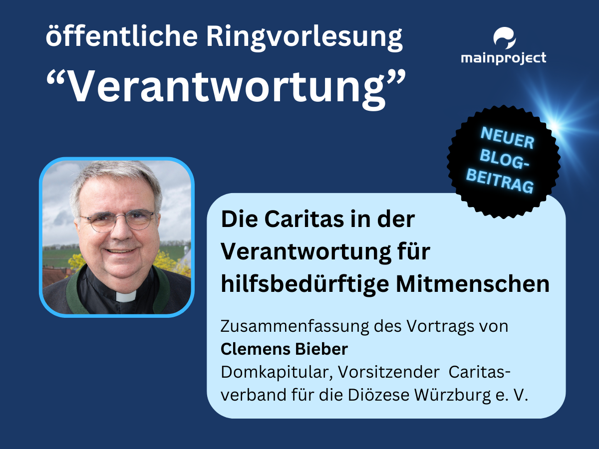 Ringvorlesung: Die Caritas in der Verantwortung für hilfsbedürftige Menschen