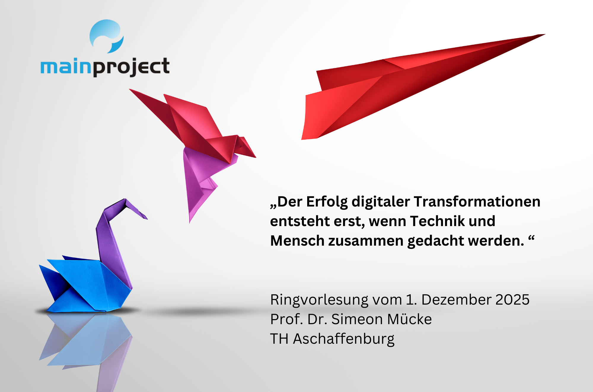 Ringvorlesung: Keine Transformation ohne Akzeptanz – Warum Technik alleine nicht genügt