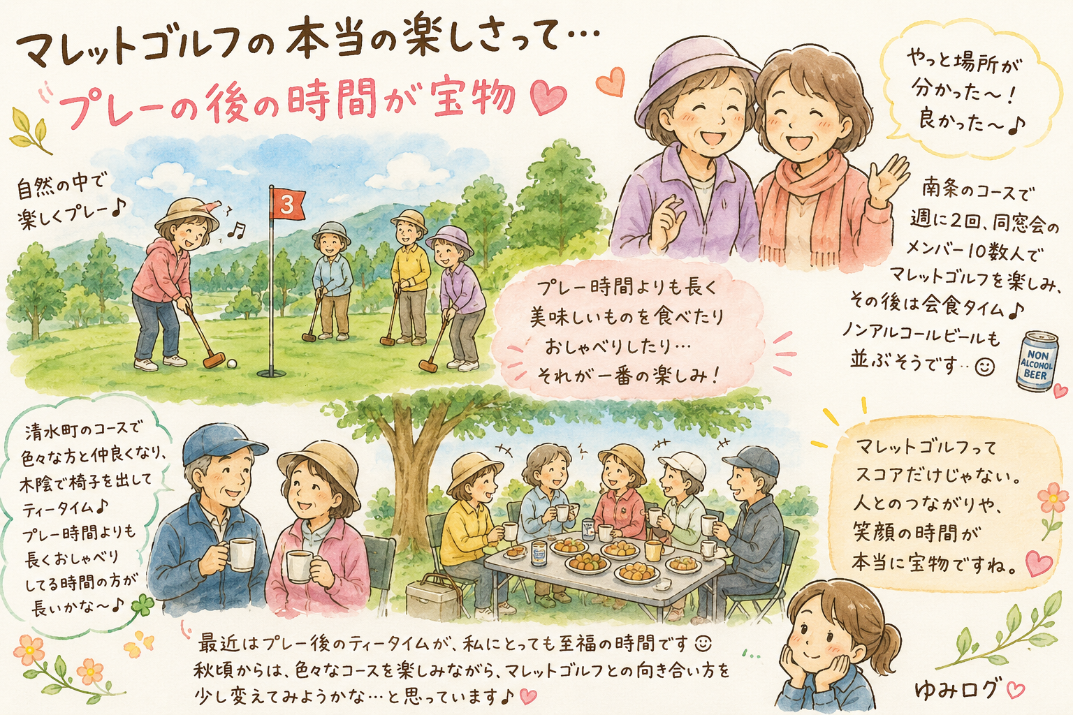 マレットゴルフの本当の楽しさって…