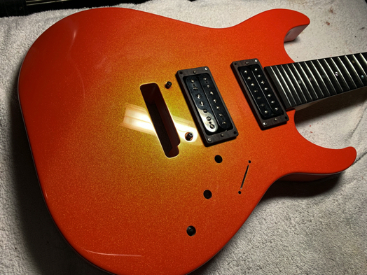 7弦ギター試作 - MSMI Guitar Factory