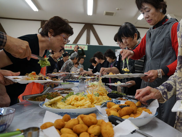 地元食材を活かした郷土料理の数々が一杯！