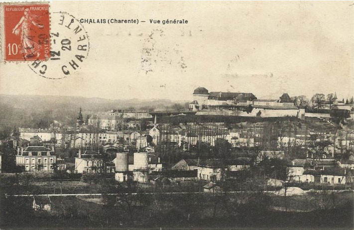 Vue générale de Chalais