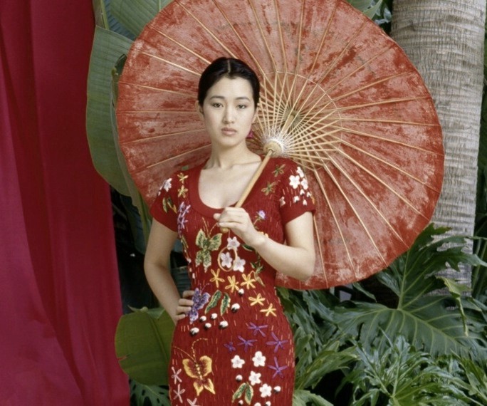 La sublime Gong Li au début de sa carrière (©DR)