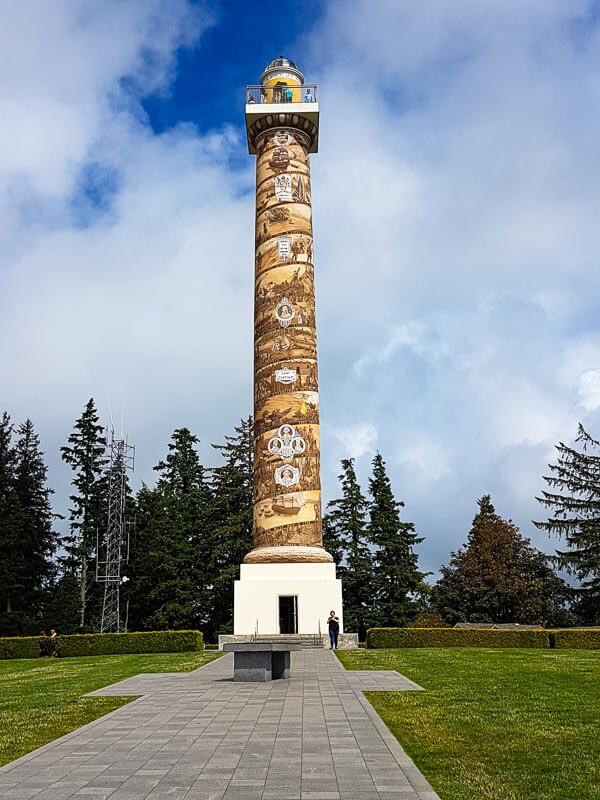 USA Roadtrip Oregon Astoria Column