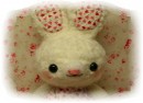 2006/3　15.5ｃｍ　★うさぎ（オフホワイト）★