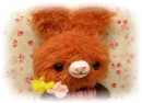 2006/3　14.5ｃｍ　★うさぎ（茶）★