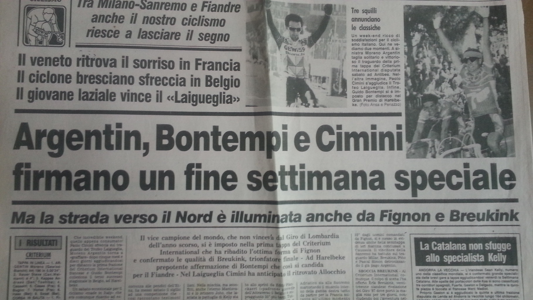 26 marzo 1988 25° edizione Benvenuti su trofeolaiguegliastory!