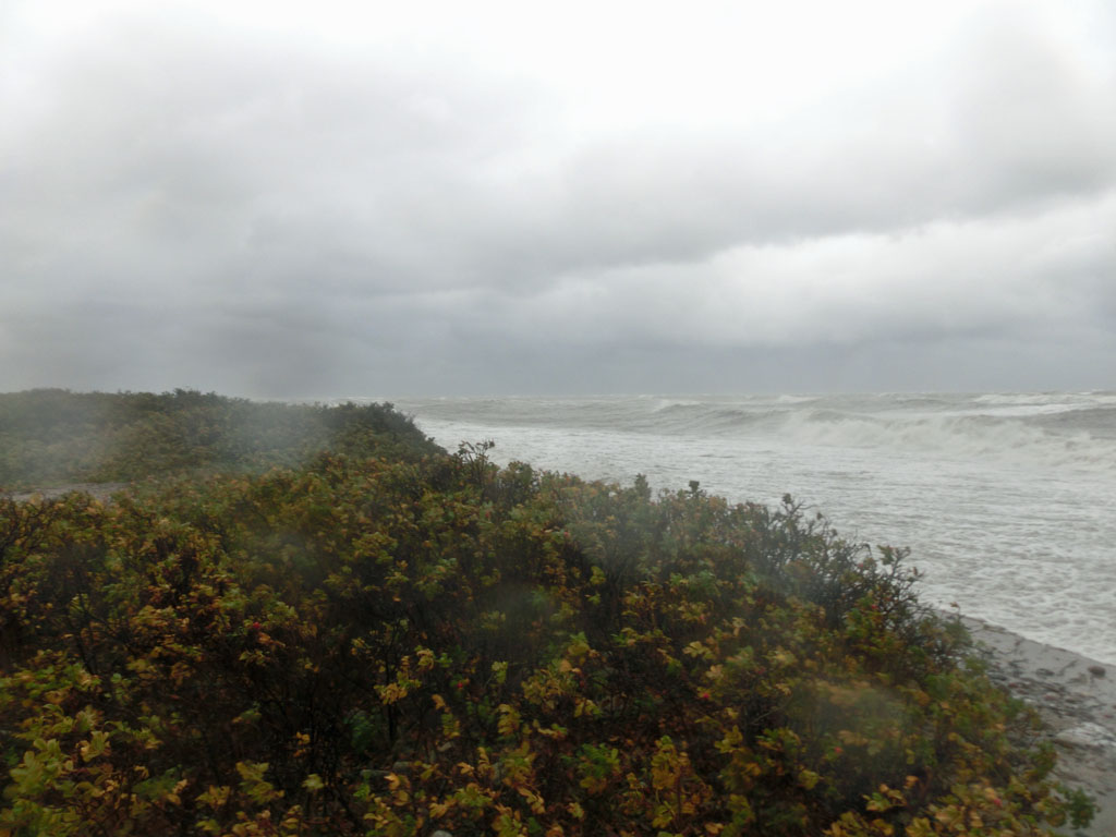 Wenkendorfer Strand: Blick nach Westen