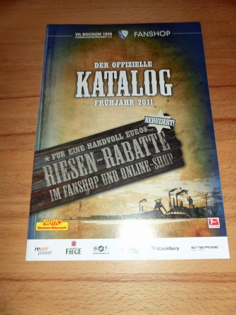Fanshop-Katalog Frühjahr 2011