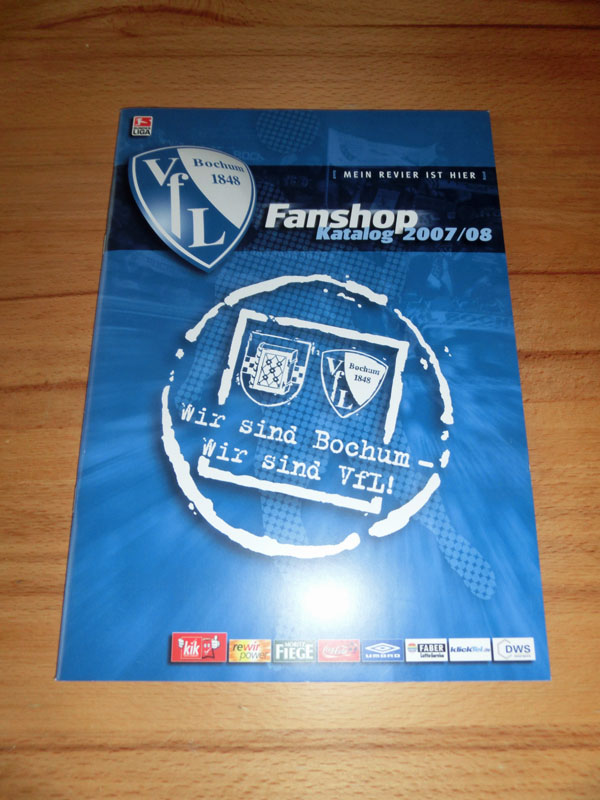 Fanshop-Katalog 2007/2008