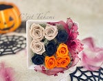 ハロウィンカラーの生徒さん作品