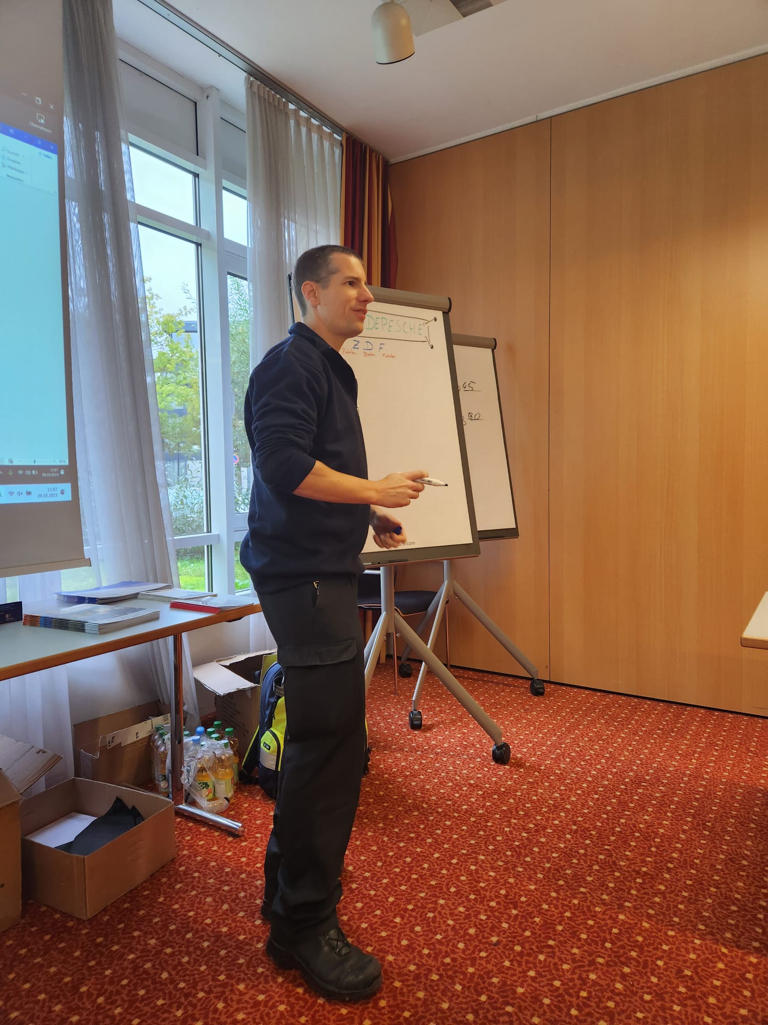 Dozieren beim BSFI mit Donato Muro in Ratingen