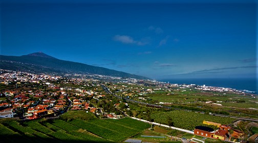 grüne Hänge La Orotava Teneriffa, Städte Teneriffa