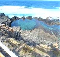 Naturschwimmbecken Charco los Chochos Los Silos, Casa Madera, Teneriffa