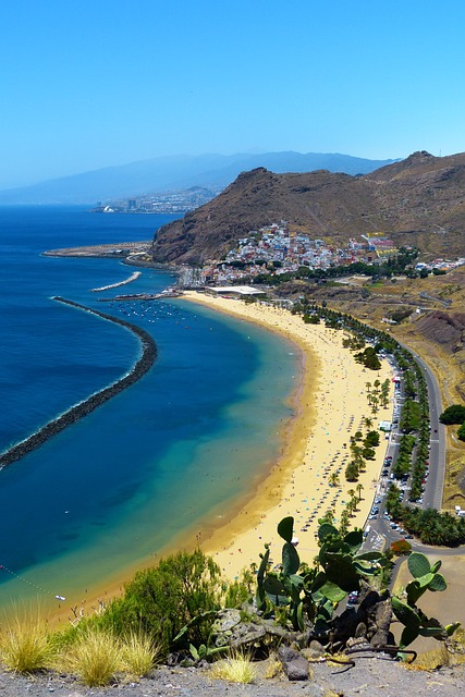 Strand auf Teneriffa, Las Teresitas