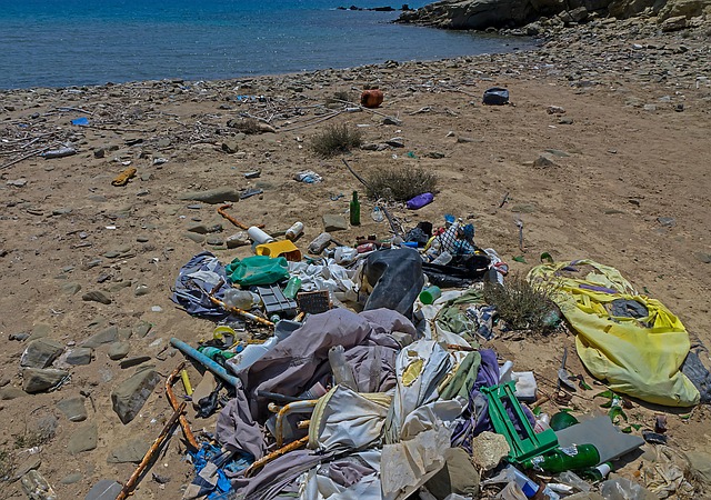 Plastikmüll Strand