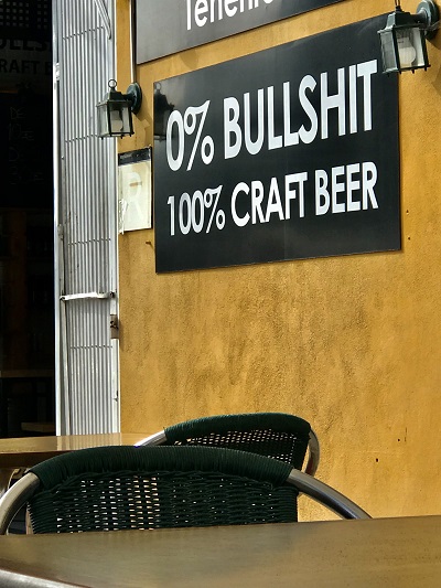 Bier auf Teneriffa