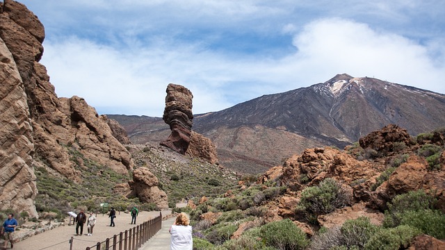 Teneriffas hoechster Berg, der Teide