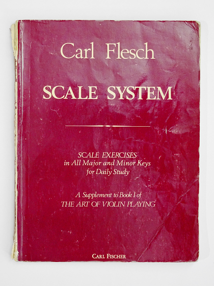 Carl Flesch SCALE SYSTEM　ヴァイオリン教室　バイオリン　レッスン