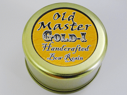 ヴァイオリン バイオリン 松脂 松ヤニ Old Master GOLD Ⅰ ROSIN オールドマスター ゴールドⅠ ライト ヴァイオリン教室 レッスン