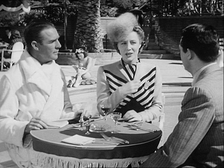 with Randolph Scott and Cary Grant