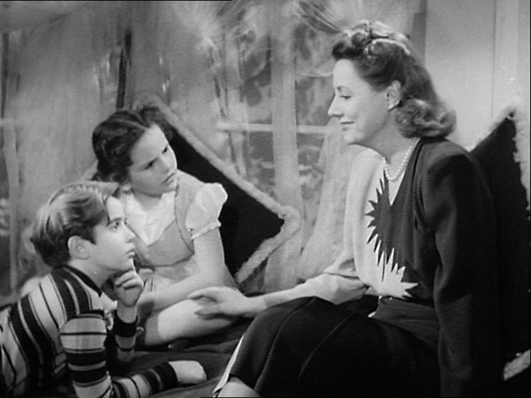 with Scotty Beckett and Mary Lou Harrington