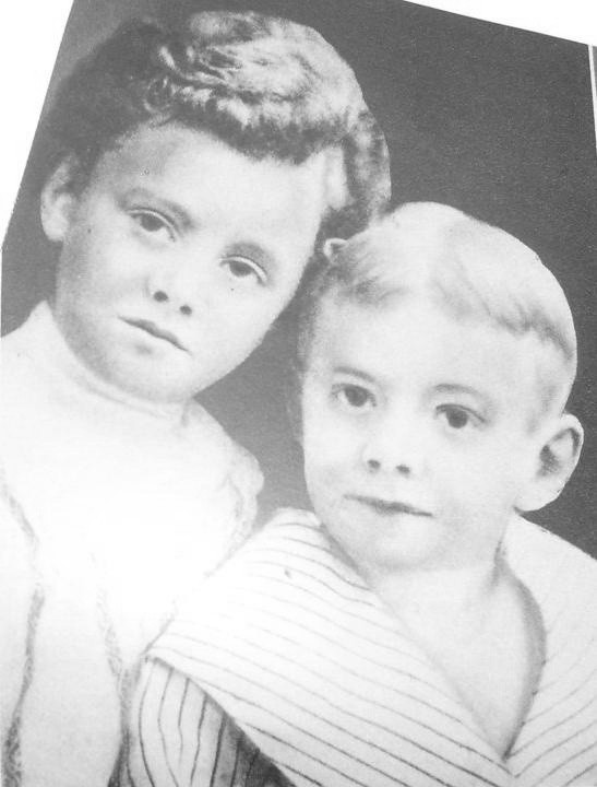 with brother Charles (Thanks to Janine)