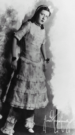 1929 - as Magnolia in the tour of "Show Boat"