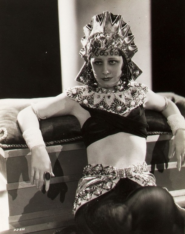 1930- publicity Irene as "Cleopatra" (Thanks to Janine)