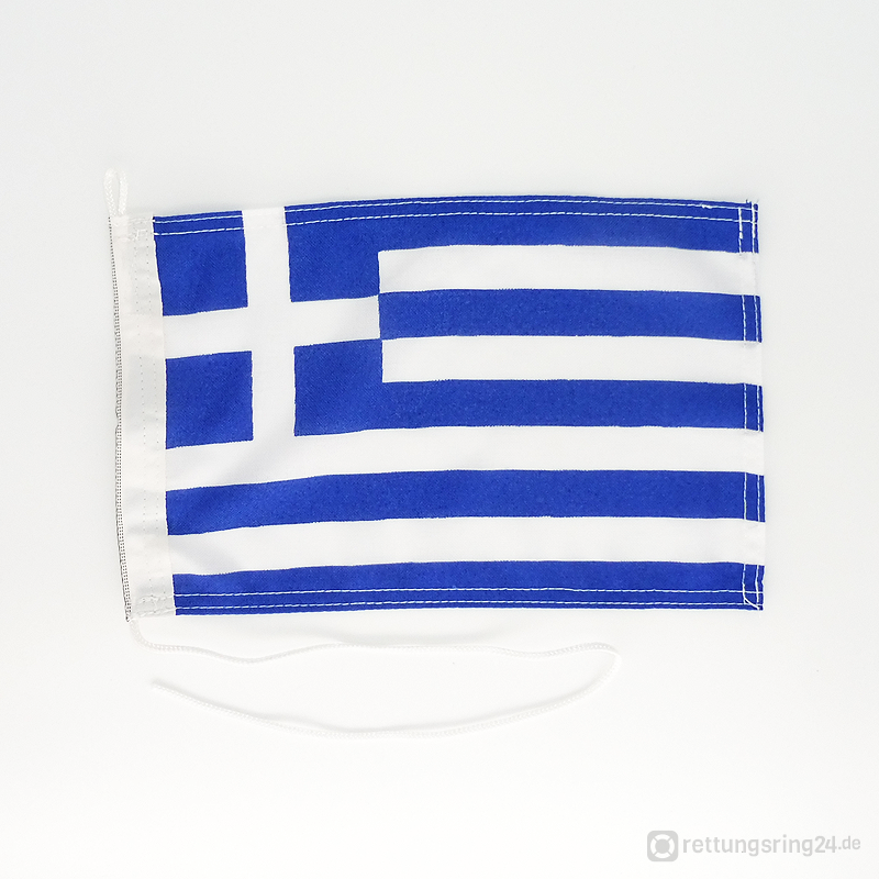 Buddel-Bini Bootsflagge Griechenland 30x45 Cm - Profiqualität Für Boot & Motorrad
