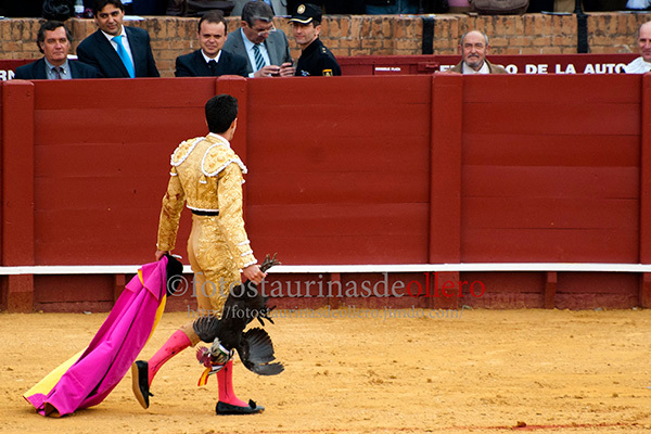 Talavante en Sevilla 20 de Abril 2012.