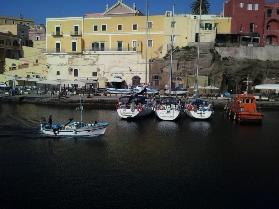 Galeeren-Hafen von Ventotene