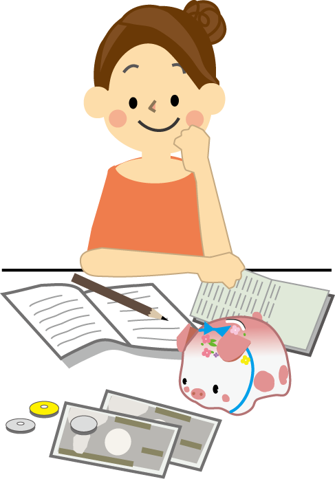 レッツ 家計簿 Tokyodai3tomo ページ