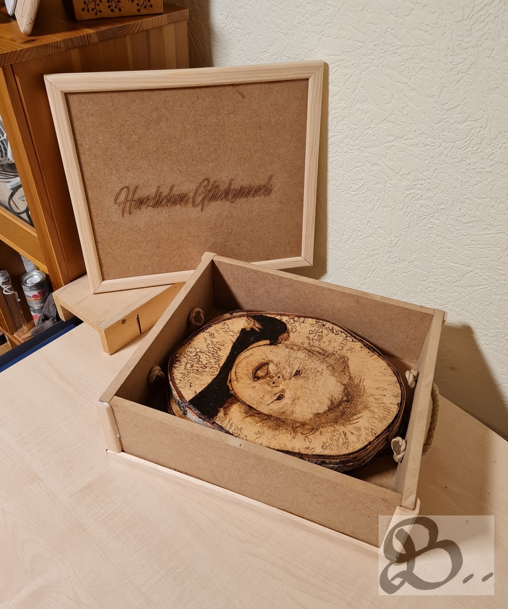 Personalisierte Geschenkbox