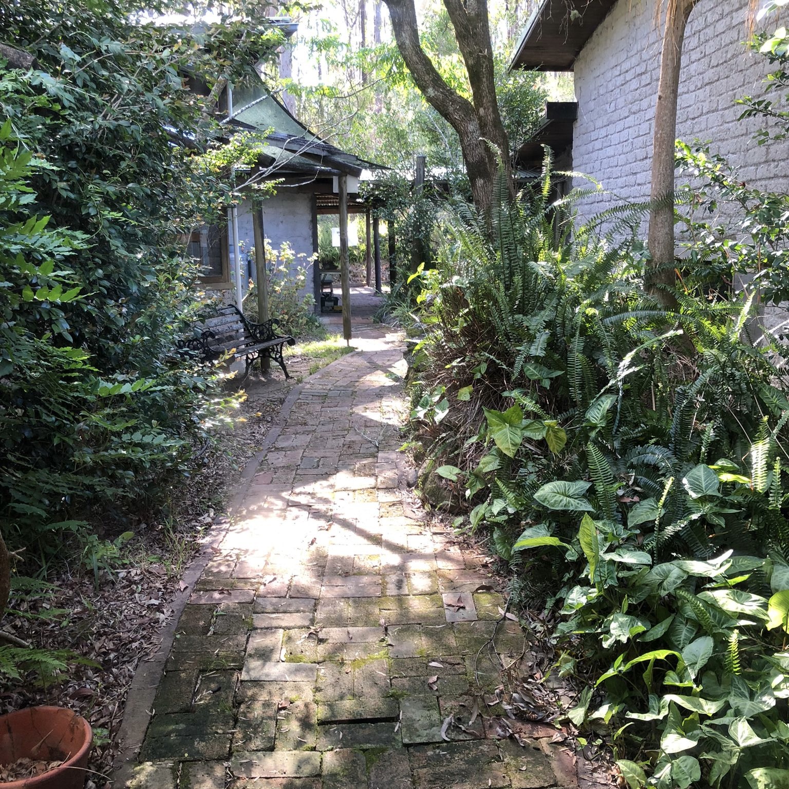 Monastery Courtyard