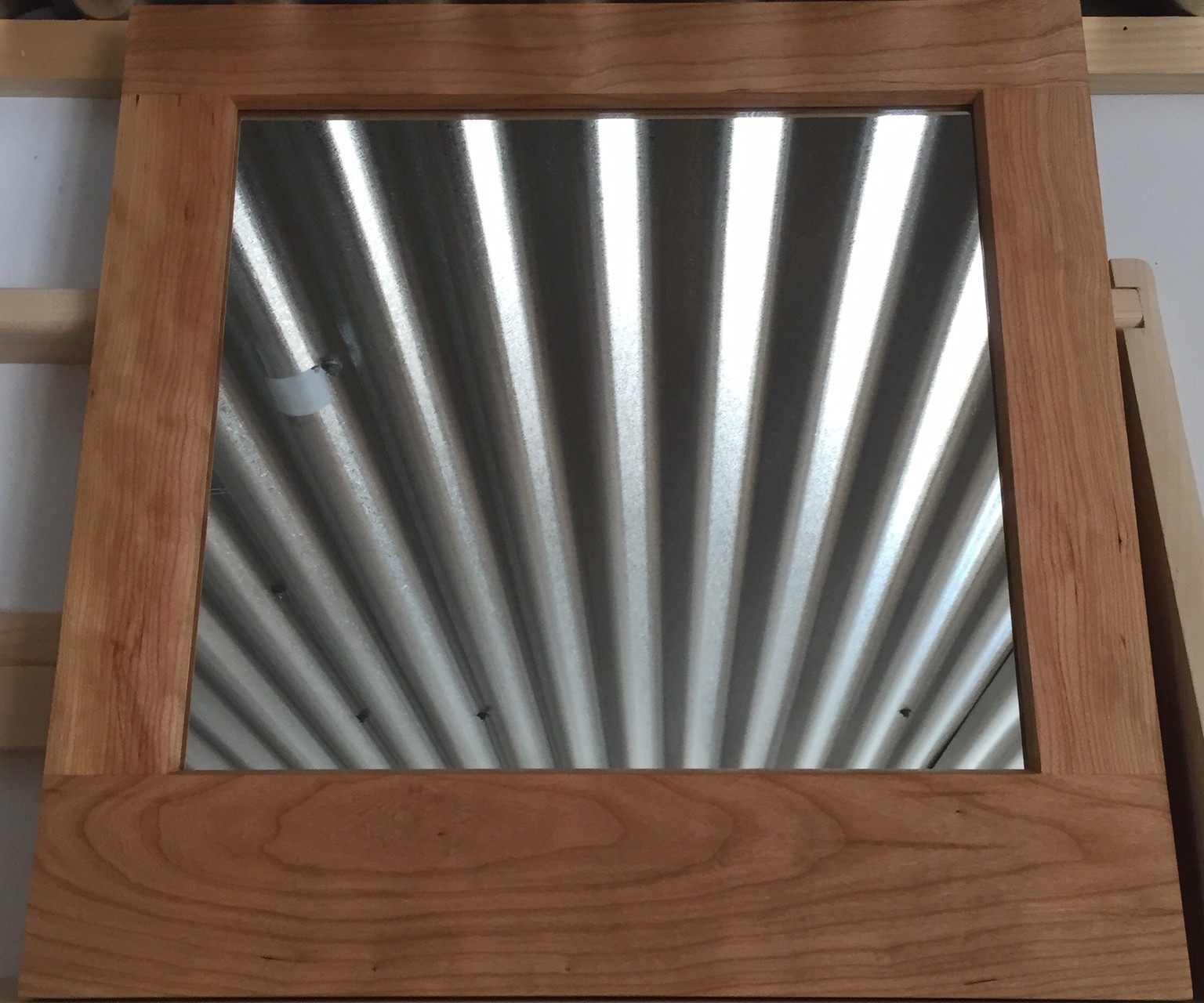Small Cherry Frame with Mirror