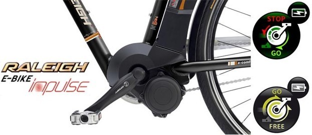 Raleigh Impulse e-Bike Antrieb