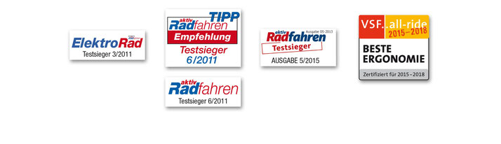SQlab Testbewertungen Aktiv Radfahren Elektrorad vsf allride