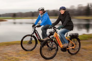 Senioren e-Bikes mit Komfort und Ergonomie