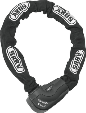 ABUS Schloss Kette Kombi Granit City Chain X Plus 1060