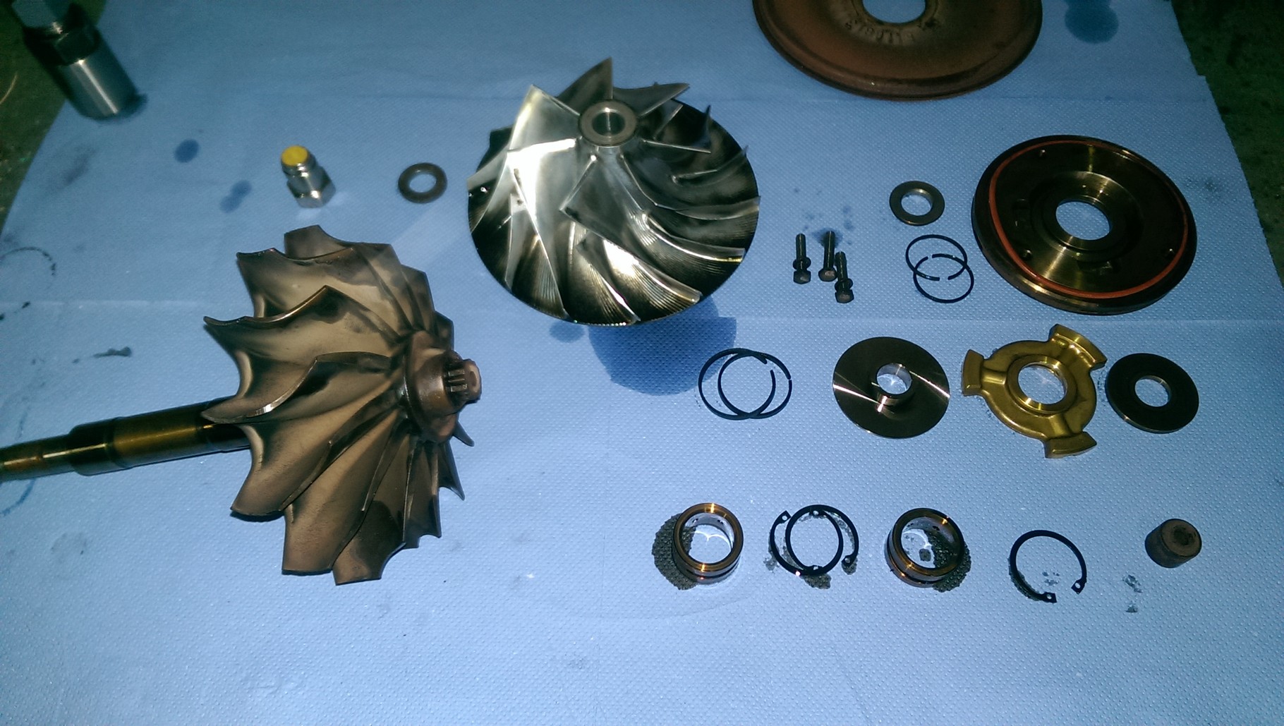 Overhaul of turbo-charger
