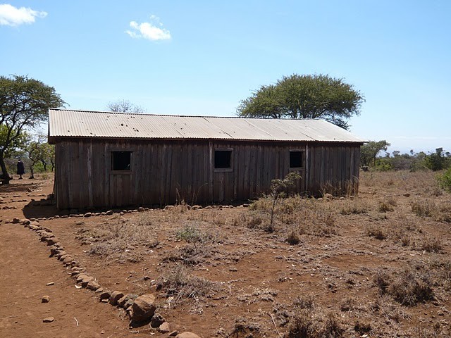 Das marode Schulhaus der Olgulului Primary School